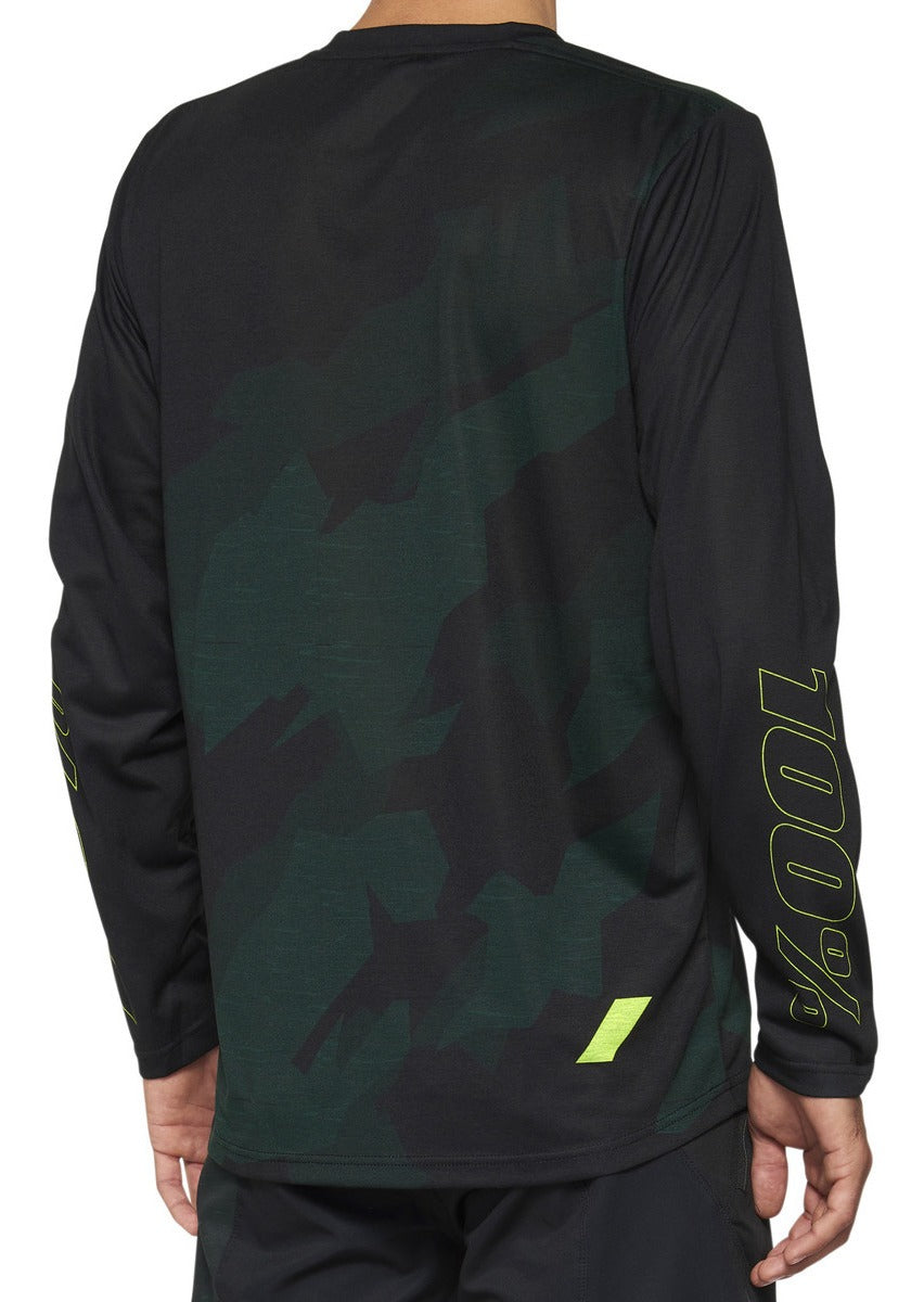 AIRMATIC LE Long Sleeve Jersey Black Camo